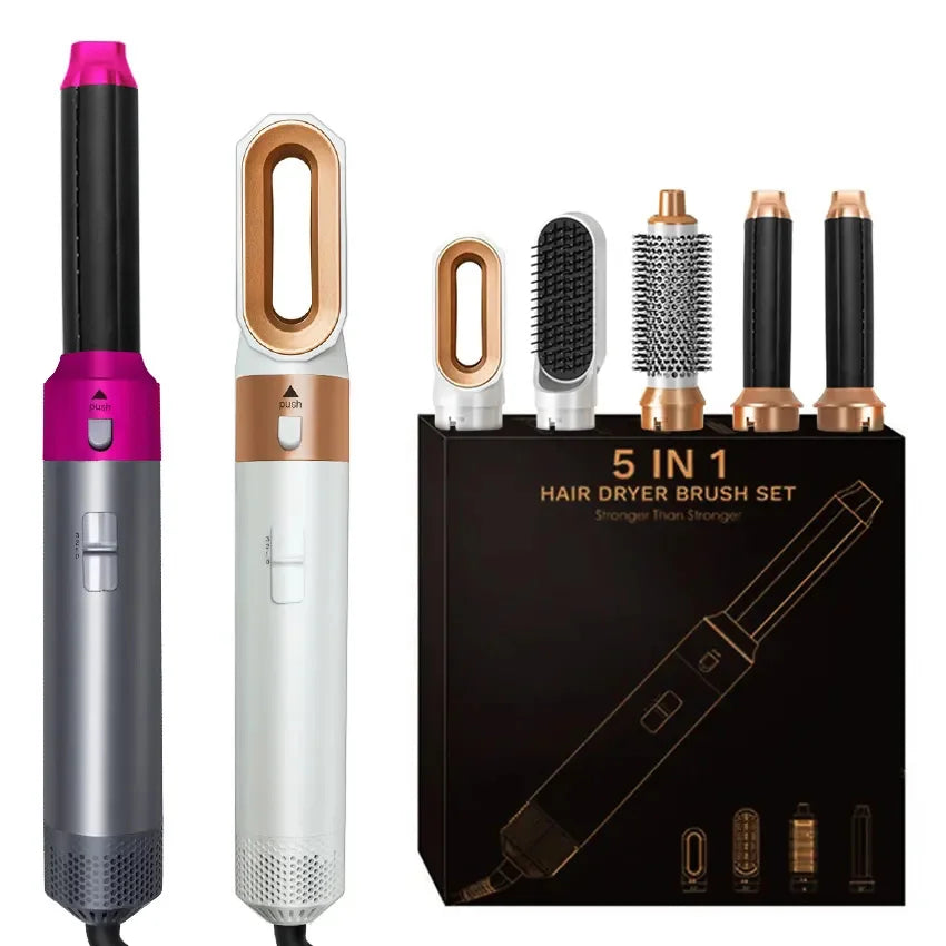 5-in-1 Hair Dryer & Styling Brush