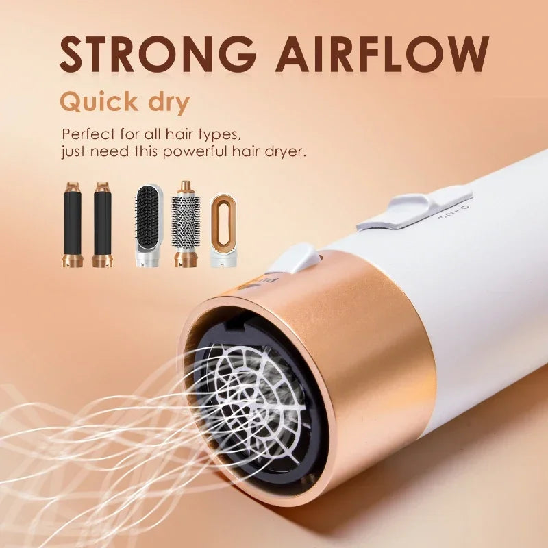 5-in-1 Hair Dryer & Styling Brush