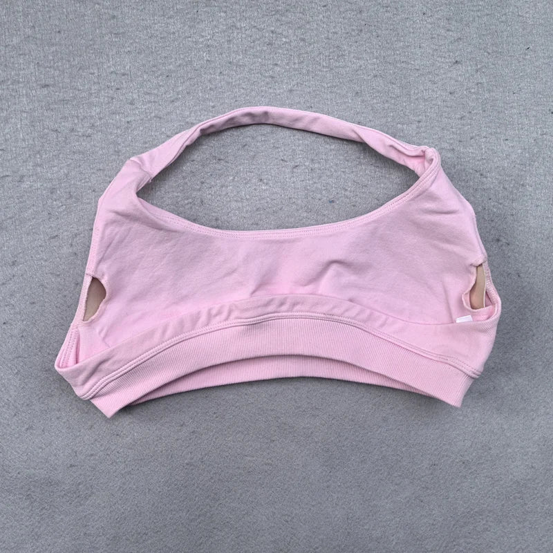 CX SPORTS BRA & SHORTS SCRUNCH GYM SET