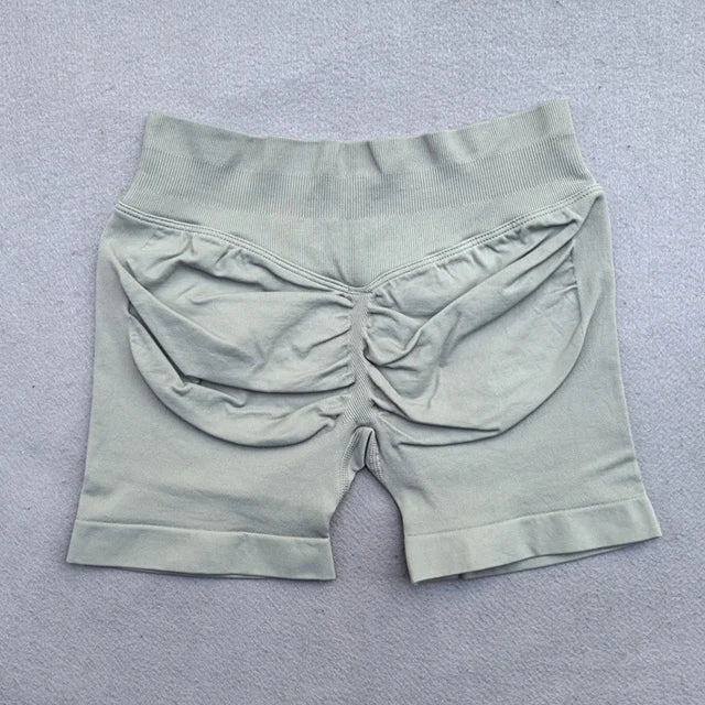 CX SPORTS BRA & SHORTS SCRUNCH GYM SET