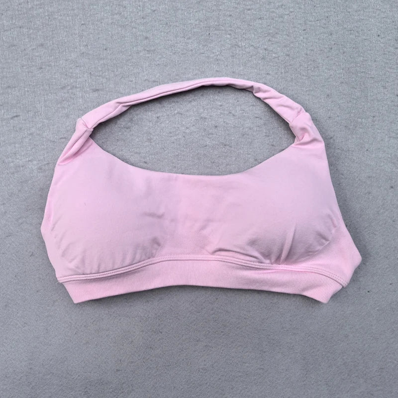 CX SPORTS BRA & SHORTS SCRUNCH GYM SET