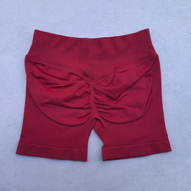 CX SPORTS BRA & SHORTS SCRUNCH GYM SET