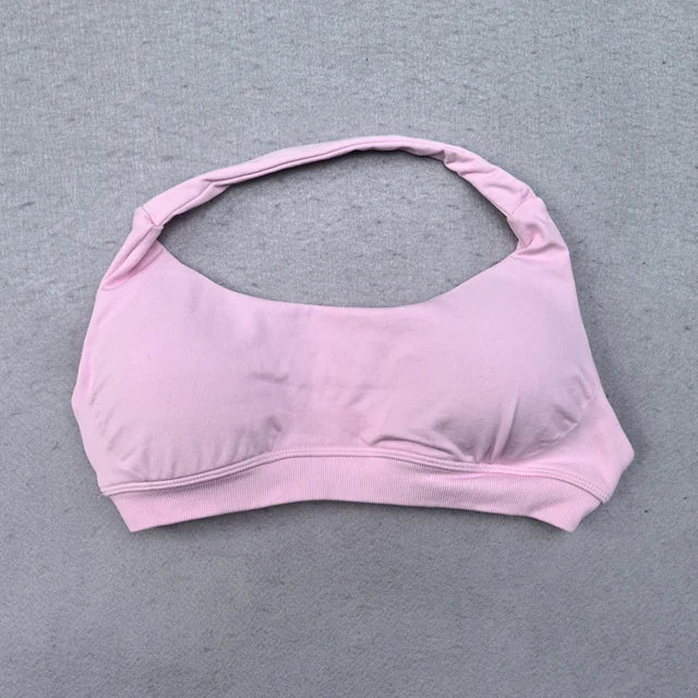 CX SPORTS BRA & SHORTS SCRUNCH GYM SET