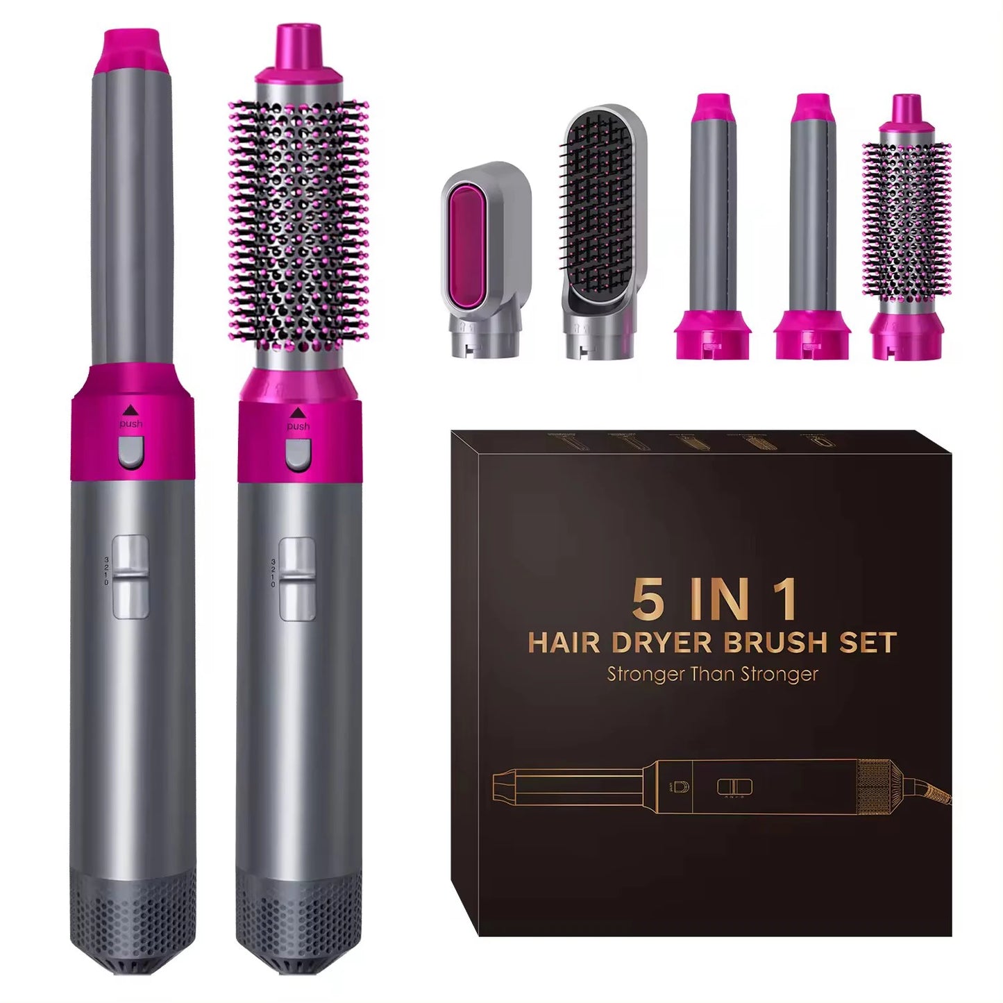 5-in-1 Hair Dryer & Styling Brush