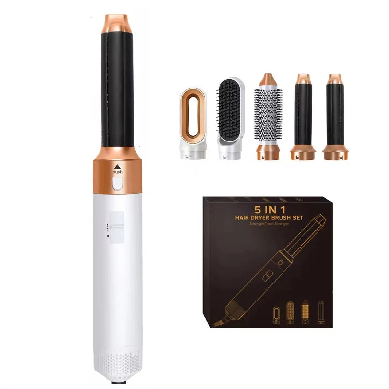 5-in-1 Hair Dryer & Styling Brush