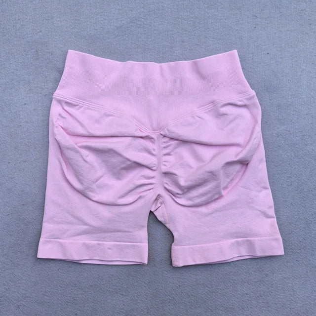 CX SPORTS BRA & SHORTS SCRUNCH GYM SET