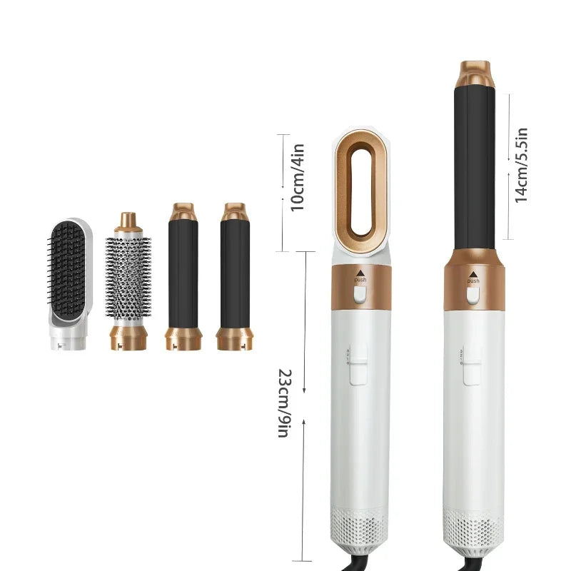 5-in-1 Hair Dryer & Styling Brush