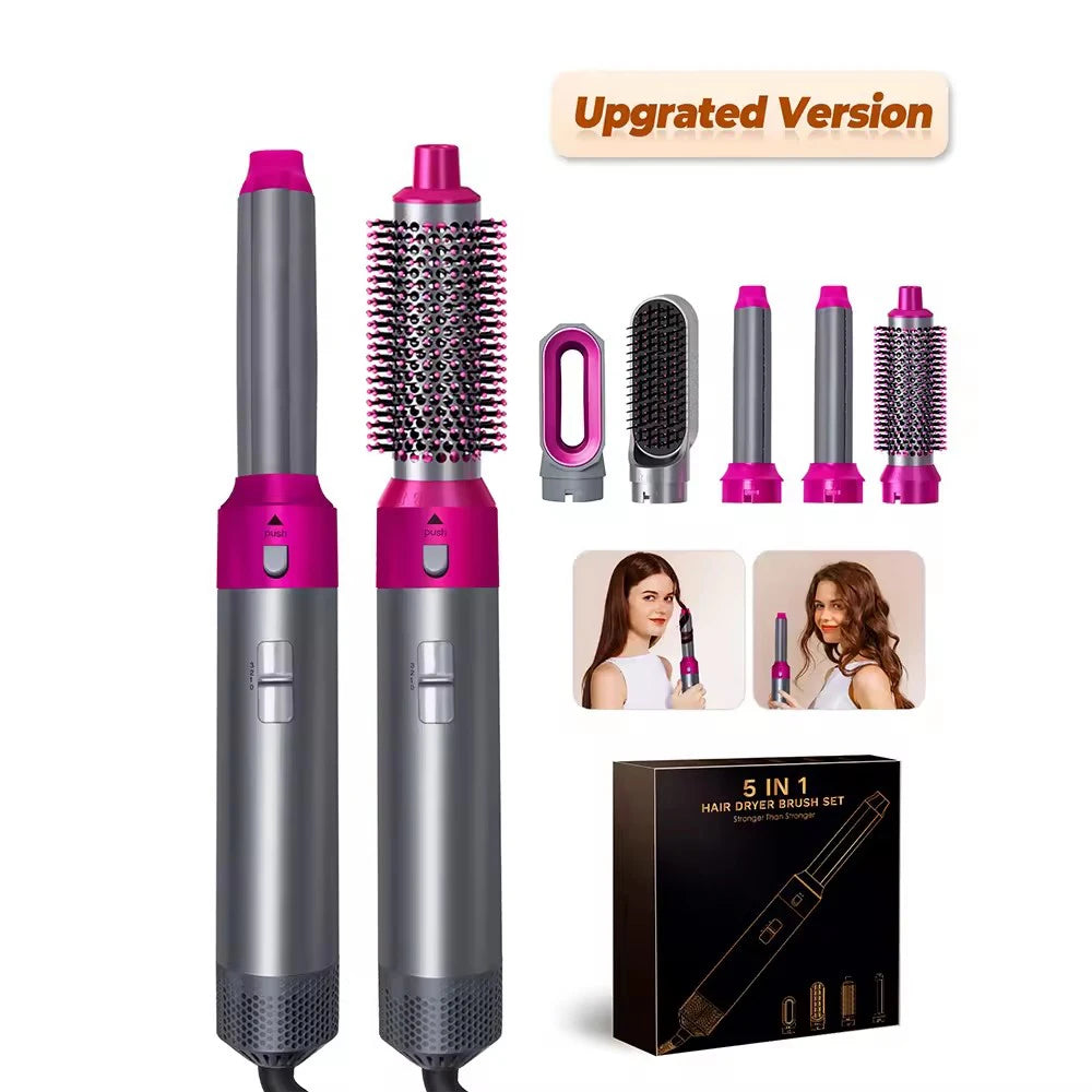 5-in-1 Hair Dryer & Styling Brush