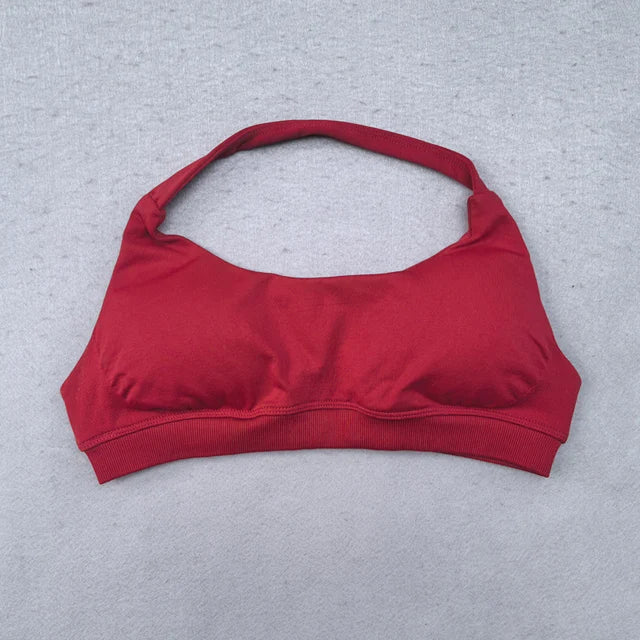 CX SPORTS BRA & SHORTS SCRUNCH GYM SET